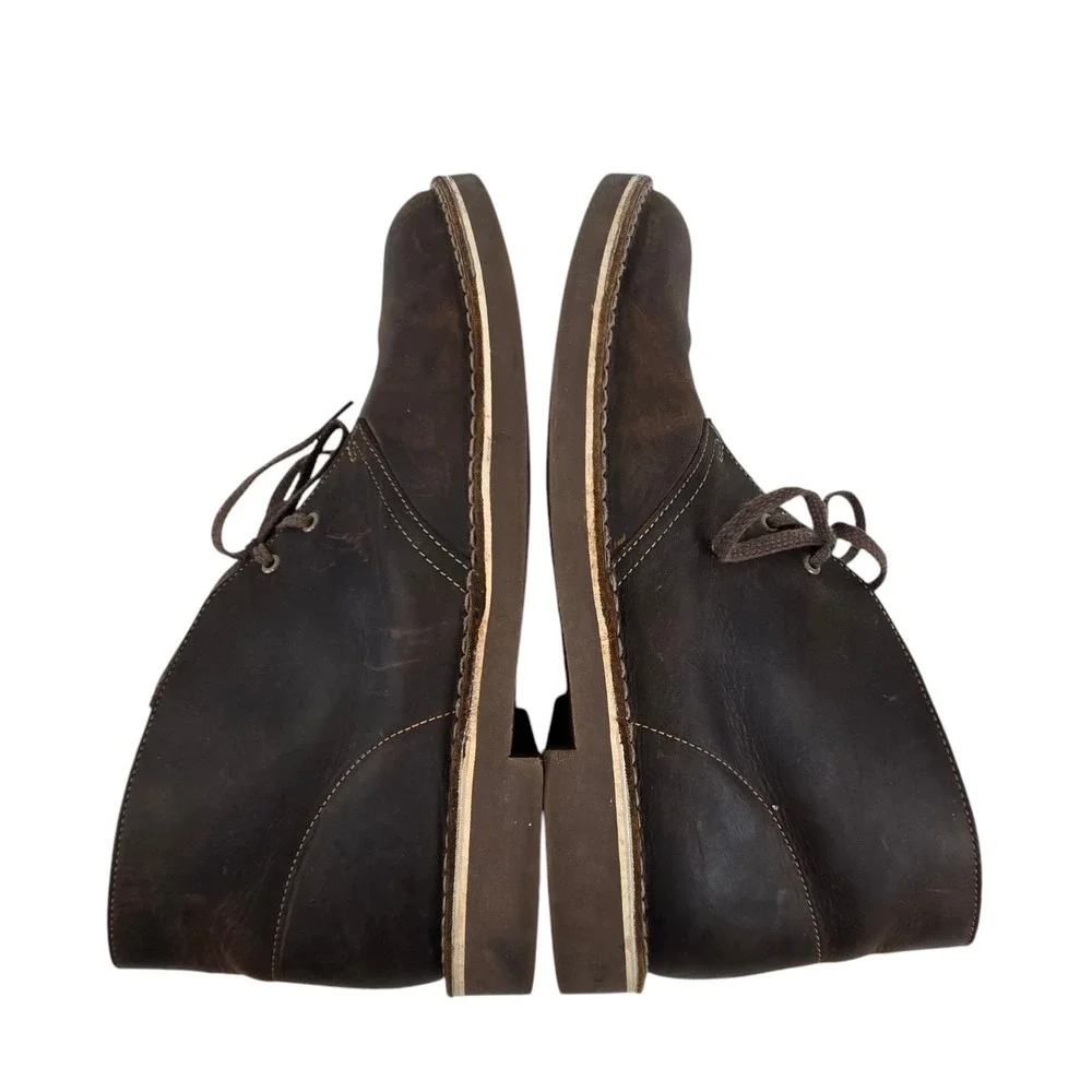 Clark's Bushacre Chukka Boots Dark Brown Men's Size 11 Model 15522